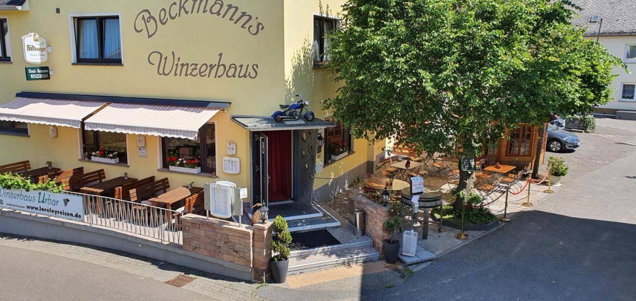 Hotel & Restaurant Beckmanns Winzerhaus Urbar  Exteriör bild
